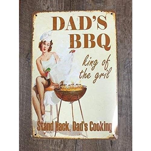 Duoduo Happy Easter Retro Vintage Country Tin Sign Bar Cafe Art Bar Decoration Living Room Bedroom Office Decoration 20X30 cm