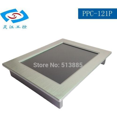 Hot sale cheap industrial panel pc with touch screen / windows os 12.1 inch
