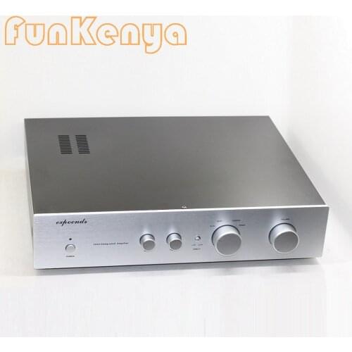 Hi-Fi 2.0 High Power Amplifier 160W*2 Stereo Fever Power Amplifier 5200/1943 Four Channel Input Home Audio