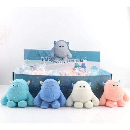 Fidget Ball Squeeze Toy Realistic Snowman Party Favors Pressure Release Vent Ball for Kids Adults Gift ADD OCD Therapy