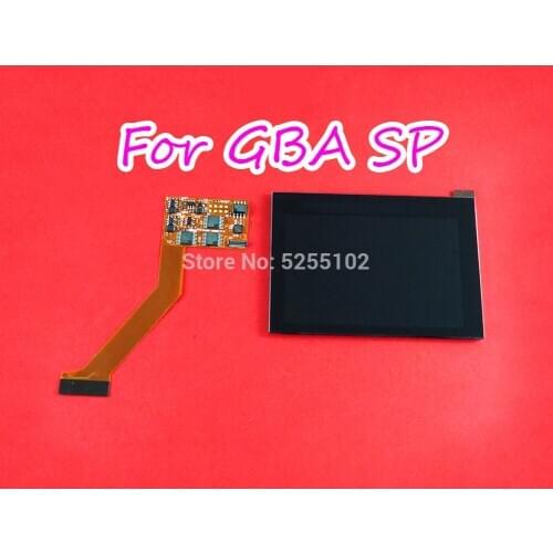 1set For Nintend GBA SP High Brightness Laminated Display Screen Kits IPS LCD Screen Replacement Kits for Nintend GBA SP IPS LCD