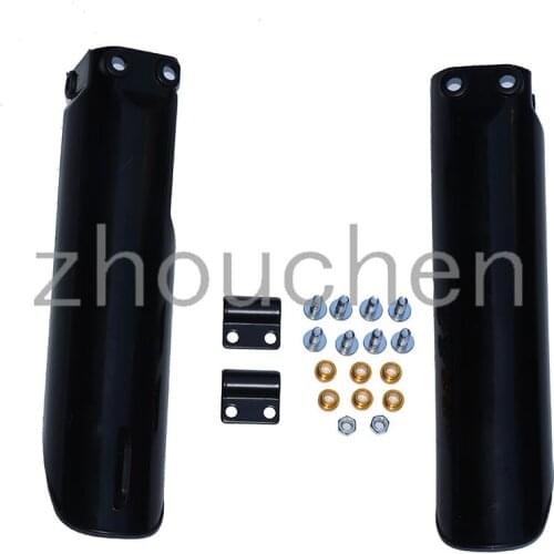 Ma Zuqi front left and right front shock absorber modified cross-country motorcycle protection plate dustproof screw accessories