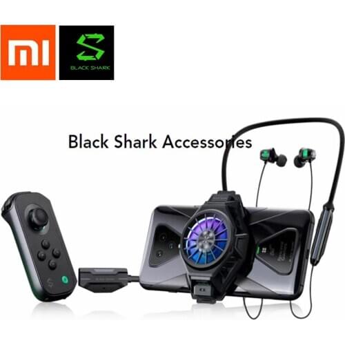 Xiaomi Black Shark 1/2/3 Pro Gamepad Holder Kit cooling Back clip Funcooler Game Controller stand Left Right Hand joystick 3.0