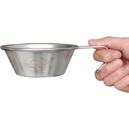 Stainless Steel 304 Bowl Portable Outdoor Picnic Barbecue Cup Mountain Climbing Water Camping Cooker Utensils Pot