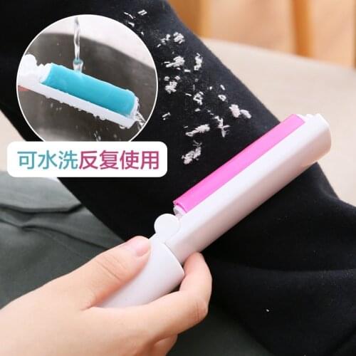 Portable washable and absorbent sweater dust removal roller sticking device hair rollers hair brush pet hair roller hair removal