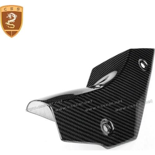 R1/M Carbon Fiber Exhaust Pipe Heat Shield Cover Guard Cowling Fairing For Yamaha