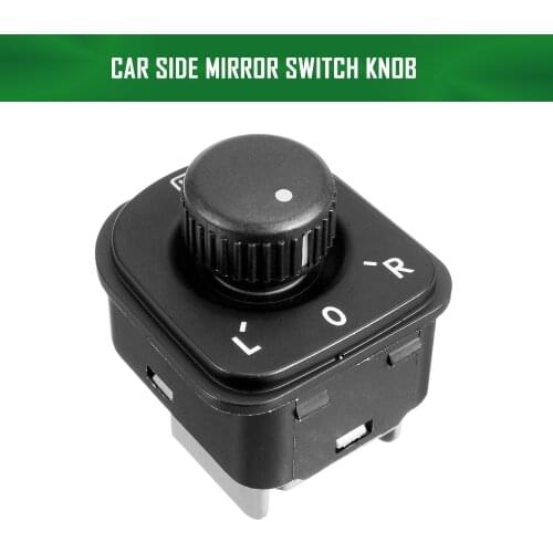 Car Side Mirror Switch Knob Fit Rear View Mirror Adjust Plating Control Knob For volkswagen Passat b6 for Golf 4 5 for Golf Plus
