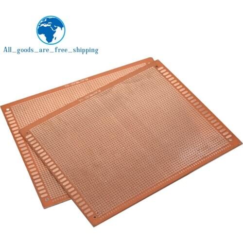1pcs 15x18 cm 15*18cm Single Side Prototype 2.54mm PCB Breadboard Universal Experimental Bakelite Copper Plate Circuirt Board