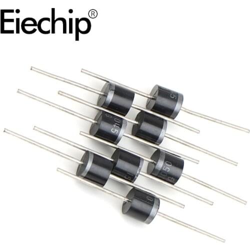 10pcs crystal diode 10SQ050 high power Schottky diode 10A 50V R-6
