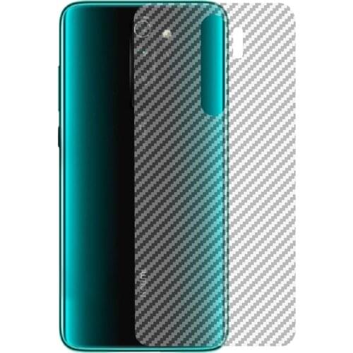 10pcs Stickers for Xiaomi Redmi 9T 9A 9i 9C 8 8A Pro K40 Gaming K30 Ultra Back Film Protector Matte Carbon Fiber