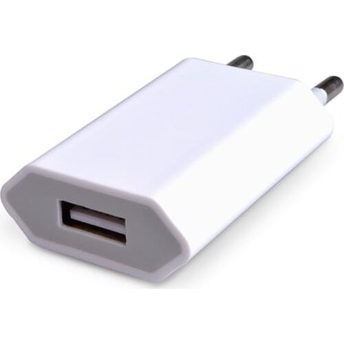 120 pcs Phone Charger USB Travel Moblie Phone EU Plug 5V 1A Wall Power Adapter for iPhone 8 Plus for Sumsung S7 Edge