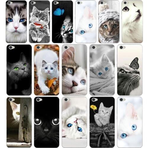 252H cat kitty blue eyes cute animal pet Silicone Soft Tpu Cover phone Case for xiaomi redmi 4a 6a 4x note 5a pro mi a1