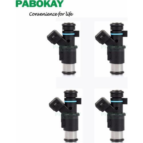 4 pieces x New Fuel Injector 01F002A for Citroen C2 C3 Peugeot 206 306 307 Partner 75116357 348001 1984E0 0280156357