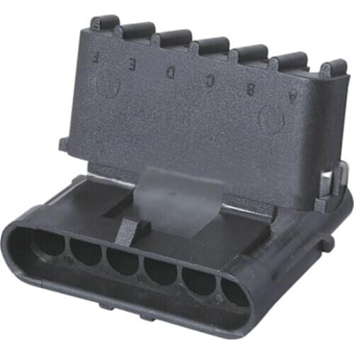 5/10sets delphi 6pin 2.5series auto electric cable housing plug waterproof wiring connector 12010975