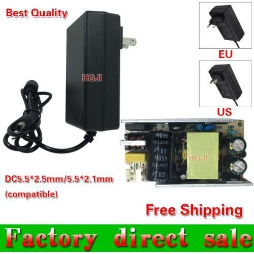 Free Shipping AC/DC Power Adapter DC12v 3A DC 24v 1.5a Converter Standard Plug Power Supply Wall Charger Adapter DC12V 24V