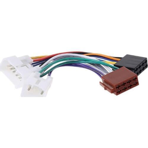 Car Stereo Radio Harness ISO for Toyota Camry Corolla Prius RAV4 Aurion Auto Adapter Wiring Connector