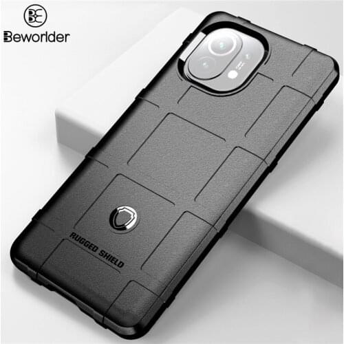 For Xiaomi Mi 11 Ultra Phone Cases Armor Rugged Shield Military Protect Back Cover For Xiaomi Mi11 Pro 11 Lite Case Silicone