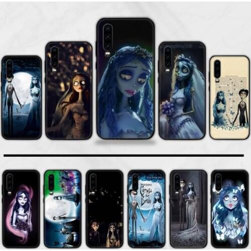 Tim Burtons Corpse Bride Phone Case For Huawei P9 P10 P20 P30 Pro Lite smart Mate 10 Lite 20 Y5 Y6 Y7 2018 2019