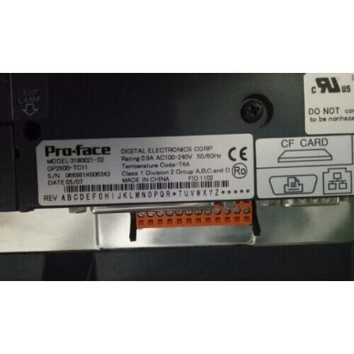 GP2600-TC11 touch screen , used in good condition . 80% appearance new , good working , free shipping