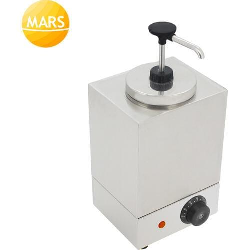 Commercial Fruit Jam Sauce Heating Machine Jam Dispenser Hot Chocolate Sauce Filling Spread Warmer Heater with CE