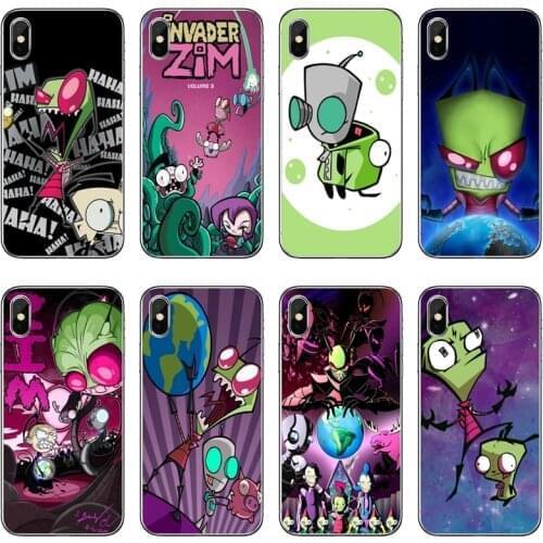 Cartoon Invader Zim Silicone Phone Case For Samsung Galaxy S10E S10 Lite S9 S8 S7 S6 Edge Plus S5 S4 Mini Note 10 9 8 5 4