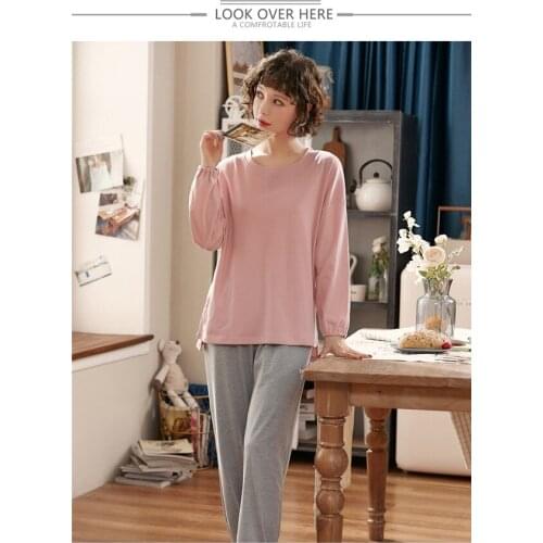 2021 Spring Autumn New Products Lovely Japanese Short Sleeve Pajamas Womens Home Wear 2Pcs Set Female Sleepwear Nightwear