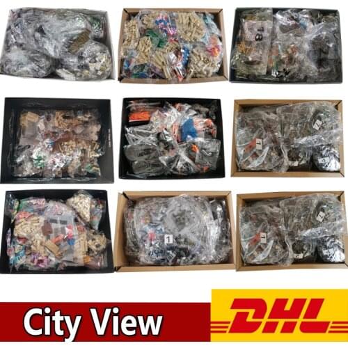 Full Set Creator Model City Architecture Building Blocks Street View House Shop Store Bricks Kids Toys Gifts