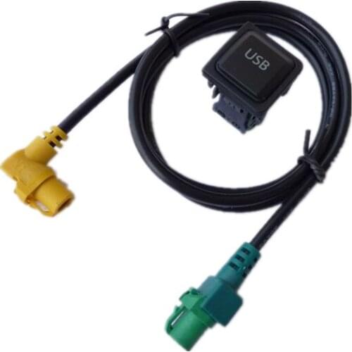 RCD510 RCD310 Plus USB Adapter NAV231268MF Audio Cable Adapter for VW Passat B6 B7 CC Golf 6 MK6 POLO Jetta Scirocco