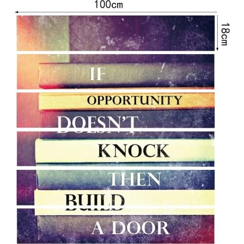 Self-adhesive Non-slip Glue-free Innovative Staircase Stickers Living Room DIY English Decoration Home Waterproof Wall Stickers