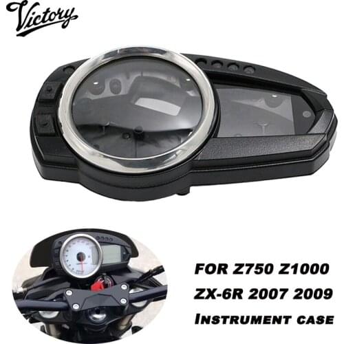 Motorcycle Speedometer Speed Gauge Speed Meter Instrument Gauge Tachometer For KAWASAKI Z750 Z1000 2007-2009 ZX-6R 2007-2008