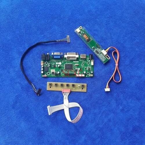 DVI VGA HDMI-compatible 1CCFL Fit HSD121PS11/LC121S1/LP121SA M.NT68676 controller driver board 20Pin LVDS LCD screen Kit 800*600
