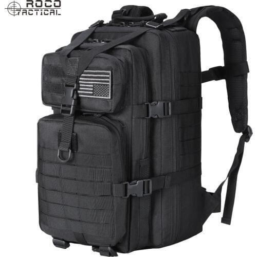 ROCOTACTICAL US Military Tactical Backpack Small Assault Pack Army Molle Bug Out Bag Backpacks