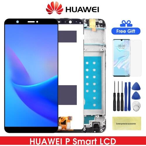 P Smart 2018 LCD For Huawei P Smart / Enjoy 7S Lcd Display With Touch Screen Digitizer Assembly For P Smart FIG LX1 L21 L22