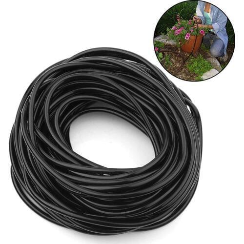 4/7mm PVC Blank Distribution Tubing Drip Irrigation Hose, DIY Micro Drip Irrigation System Tubing-20meters
