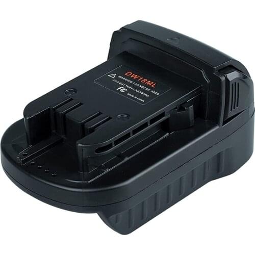 DW18ML Battery Adapter Converts For Dewalt 18V Battery,Convert For Dewalt 20V Battery To Milwaukeee M18 18V Tool Use