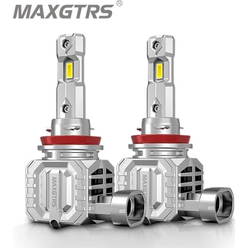 Maxgtrs Auto Headlamp H7 20000Lm 90W H4 9003 Hi Lo Beam HB3 9005 HB4 9006 H8 H11 LED Car Headlight Bulb 12V 6000K White