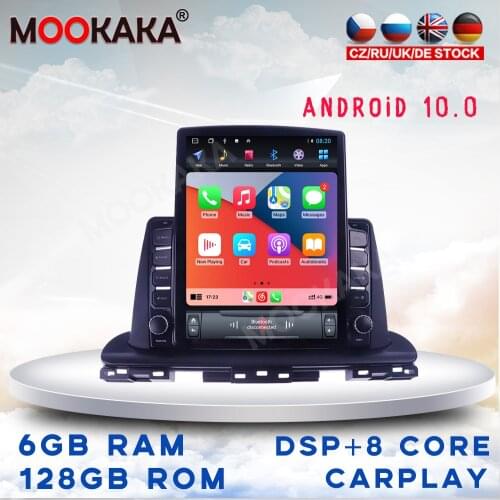 For Kia Cerato 2018-2020 Car Multimedia Stereo Tesla Screen Android 10 Player Carplay GPS Navigation Head Unit DVD