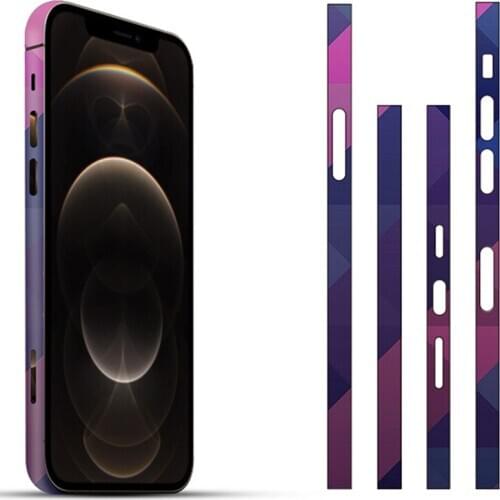 For iphone12 Pro Max Side Film Protective Frame For 12Pro/Max Anti- Scratch Border Film Sticker Phone Decorative Stickers