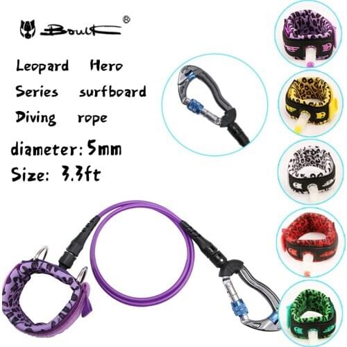 Boulk outdoor sports underwater flexible diving anti loss rope high quality striped purple diving safety rope anti lost artifact