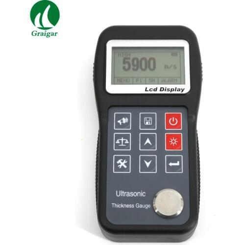 New NDT310 Digital Ultrasonic Thickness Gauge Tester Meter Wall Thickness Meter Measuring Range 0.75mm-300.0mm/0.03inch 11.8inch