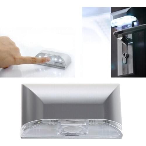 PIR Infrared IR Wireless Auto Sensor Motion Detector Keyhole Light 4 LED Lamp