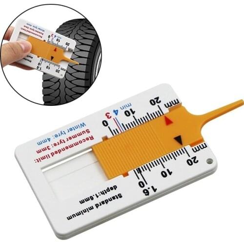 Measure Tool Measrement Supplies 0-20mm Indicator Metalworking Auto Car Tyre Read Depthometer Depth Gauge Page Motorcycle