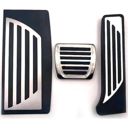 DEE Car Fashion Decoration Modified Accessory For ALFA Romeo Giulia Stelvio AT Accelerator Brake Footrest Pedal Pad Special Pad