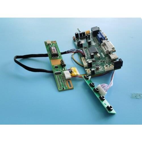 Kit for B170UW01 V1 Controller board 30pin Display Panel VGA Signal DVI HDMI 1 lamps LVDS 17" Screen Driver 1920X1200