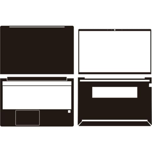 Carbon fiber Laptop Sticker Skin Decal Cover Protector for HP Probook 450 G8 15.6"