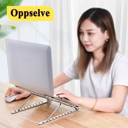 Adjustable Laptop Book Stand Aluminum Alloy For Macbook Tablet Xiaomi Notebook Stand Table Cooling Pad Foldable Laptop Holder