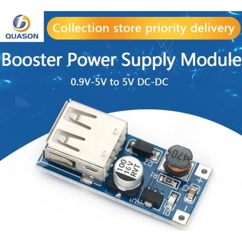 10Pcs/lot 0.9V-5V to 5V DC-DC USB Voltage Converter Step Up Booster Power Supply Module