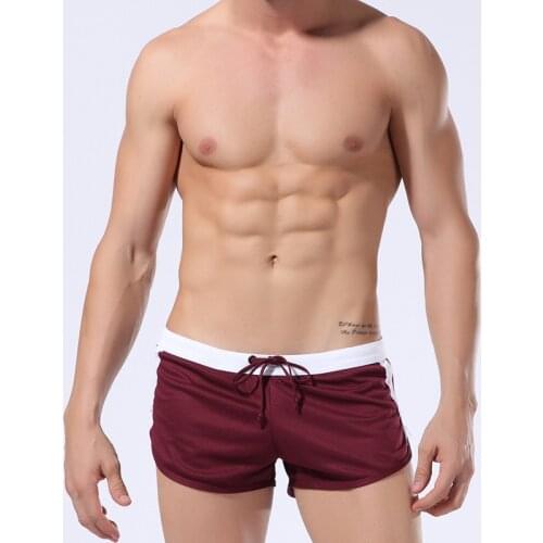 WJ mens shorts fashion loungeshorts well quick-drying fabric aro low-waist shorts