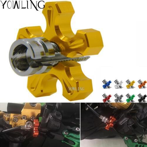 Universal M8*1.25 Motorcycle CNC Clutch Cable Wire Adjuster Screw For YAMAHA FZ6 N/S FZ6R XJ6 FZ8 FZ-1N FAZER R3 R6 R25 5 Color
