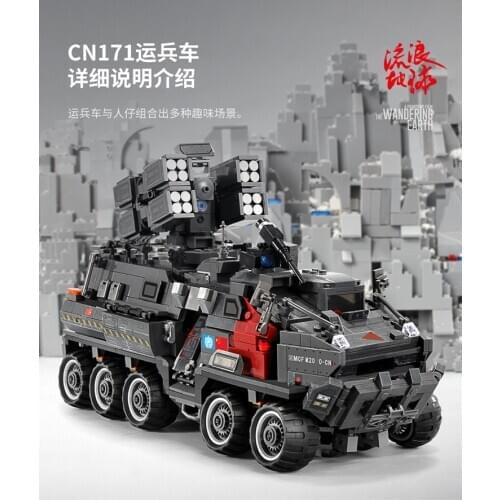 Sembo Military Tank Figther Trucks Comptible LeSet Technic Building Bricks Educational Toys Birthday Gifts Minfi